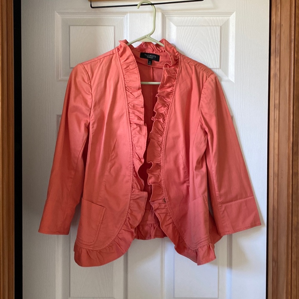 Talbots accent jacket